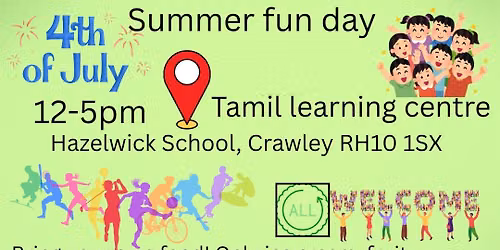 Summer fun day\/ \u0b95\u0bcb\u0b9f\u0bc8\u0b95\u0bcd \u0b95\u0bca\u0ba3\u0bcd\u0b9f\u0bbe\u0b9f\u0bcd\u0b9f\u0bae\u0bcd 