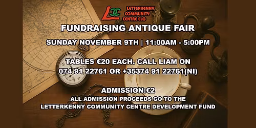 Fundraising Antique Fair