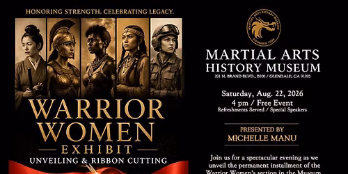 Warrior Women Exhibit Ribbon Cutting