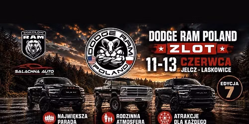 Zlot Dodge RAM Poland edycja 7