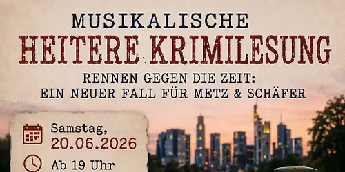 Musikalische Heitere Krimilesung mit Frankfurter Zweierlei