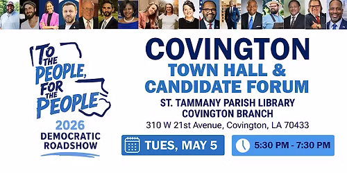 To The People, For The People:  2026 Democratic Roadshow-COVINGTON