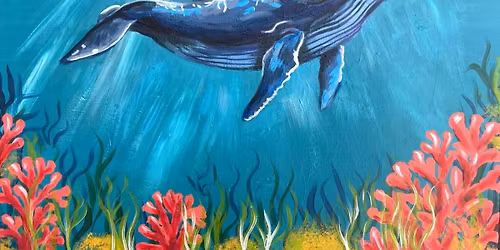 Join Brush Party to paint 'Oceans Echoes' - Watford Central