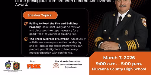 5th Annual Boots and Brent Memorial Seminar