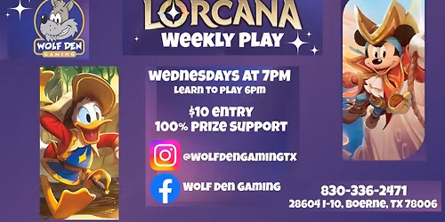 Lorcana Weekly Play