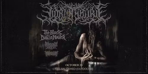 Lorna Shore at the Fairgrounds outside the Salt Shed