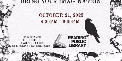 Haunted Canvas - Paint and Sip for Adults at Reading Public Library