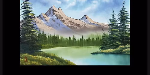 Paint n Sip: "Rocky Mountain River"