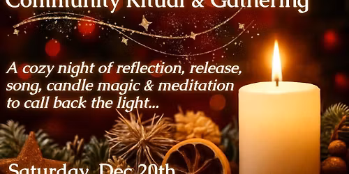 The Longest Night: A Cozy Winter Solstice Ritual & Gathering \ud83c\udf1f
