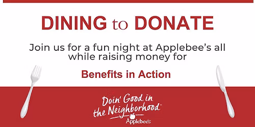 Dining to Donate with Applebee's (various locations)
