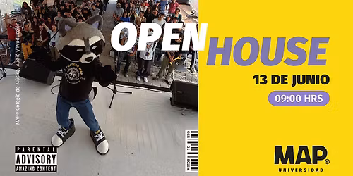 Open House  Colegio MAP | 13 de junio