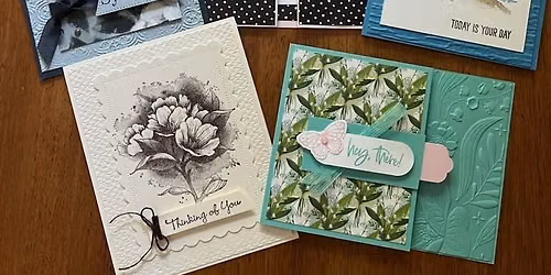 All occasion card making class by Pam