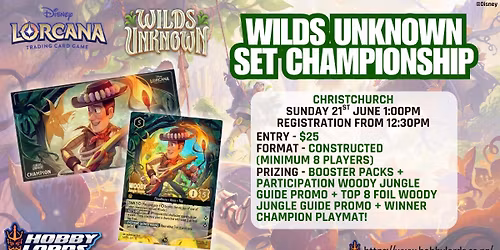 Disney Lorcana - Wilds Unknown Set Championship!