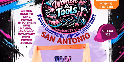 Women & Tools Workshop - San Antonio - Tool Tote 