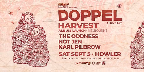 Morning After presents: Doppel 'Harvest Album Launch', Melbourne