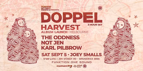 Morning After presents: Doppel 'Harvest Album Launch', Melbourne