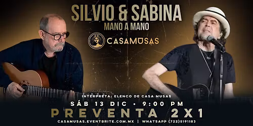 SILVIO & SABINA \u00b7 Mano a mano