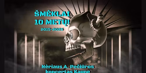 N. Pe\u010di\u016bros koncertas Kaune. \u0160m\u0117klos de\u0161imtmetis!