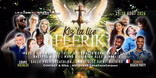 KIZ TA LIFE Edition Feerik 🪄 Weekender Kizomba & Beach Party