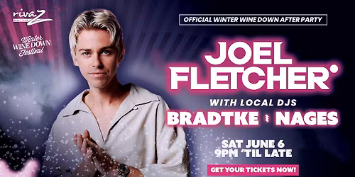 JOEL FLETCHER at Rivaz Nightclub. The Official Winter Wine Down Afterparty \ud83c\udf77\ud83e\udea9