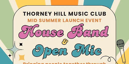 House band & open mic