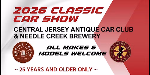 Classic Car Show at Needle Creek Farm Brewery