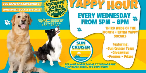 Yappy Hour MEGA SOCIAL Kickoff