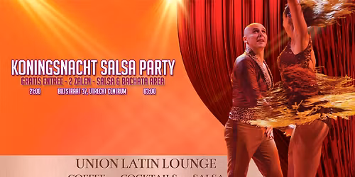 Koningsnacht Latin Party | 22ste Editie | Gratis Entree