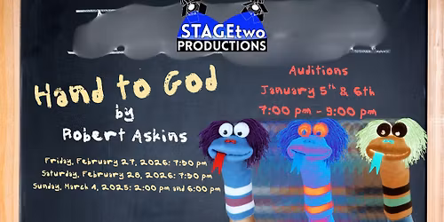 Auditions for Hand to God by Robert Askins