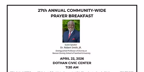 27th Annual Community-Wide Prayer Breakfast