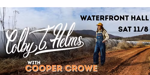Colby T. Helms, with Cooper Crowe: Live @ Waterfront Hall