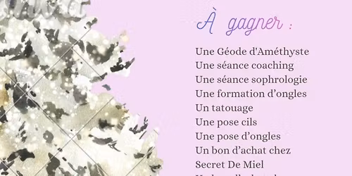 📣Tirages au sort de La boutique Éphémère 