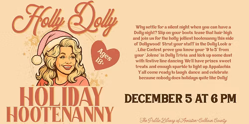 Holly Dolly Holiday Hootenanny