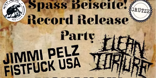 Spass Beiseite! Record Release Party