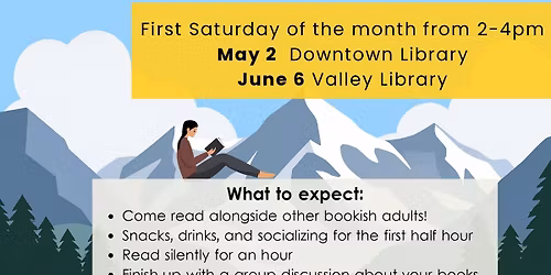 May SILENT BOOK CLUB Juneau Gathering