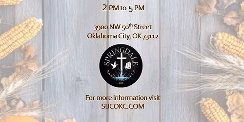 Springdale Baptist Church Annual Fall Festival