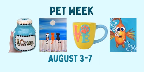 Summer Camp: Pet Week, August 3-7