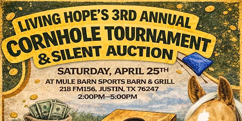 Living Hope\u2019s 3rd Annual Cornhole Tournament and Silent Auction