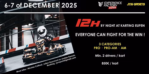 12h Eupen by night - Winter edition!