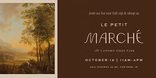 Fall Sip & Shop at Le Petit Marché