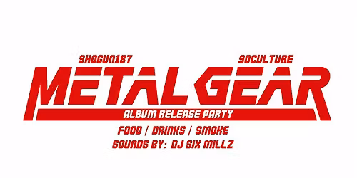METAL GEAR : Album Release