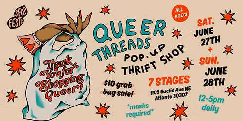 QUEER THREADS! A Pop-Up Thrift Shop