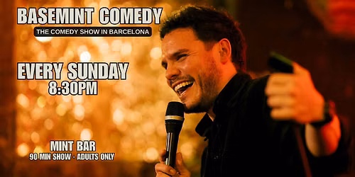 BASEMINT COMEDY \u00b7 STAND UP COMEDY IN ENGLISH EVERY SUNDAY
