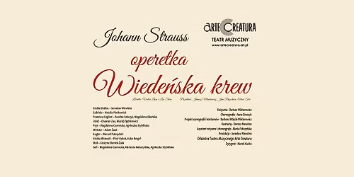 D\u0119bica: Operetka "Wiede\u0144ska krew" - Arte Creatura Teatr Muzyczny