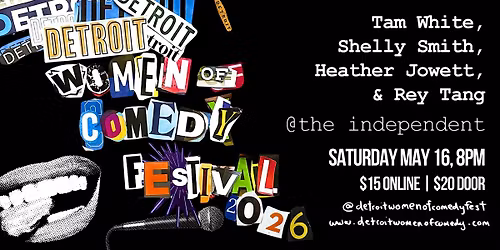 STAND-UP COMEDY | #DWCF26 | SATURDAY May 16 | The Independent | 8PM