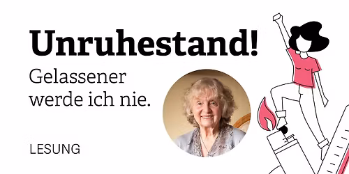 LESUNG aus "Unruhestand! Gelassener werde ich nie."