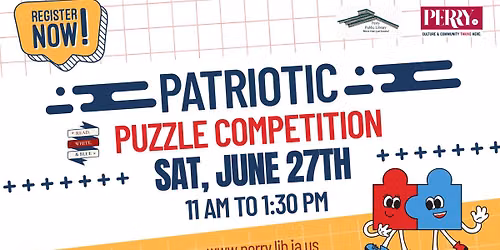 Patriotic Puzzle Competition - Adult Summer Library Program