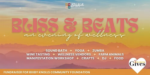Bliss & Beats: An Evening of Wellness