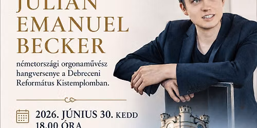 Julian Emanuel Beckre (N\u00e9metorsz\u00e1g) Orgonahangversenye