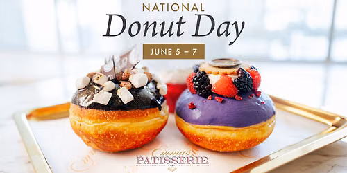 National Donut Day at Emma\u2019s Patisserie  